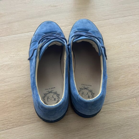 Del Toro Men's Blue Suede Sneakers (Size 13 / EU 46) - Picture 3 of 7